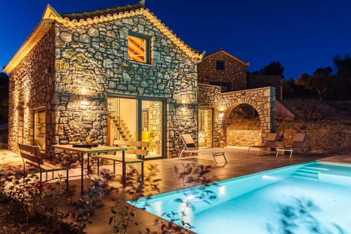 Gerakada Exclusive-Seaview Villa With Private Pool Koróni Zewnętrze zdjęcie
