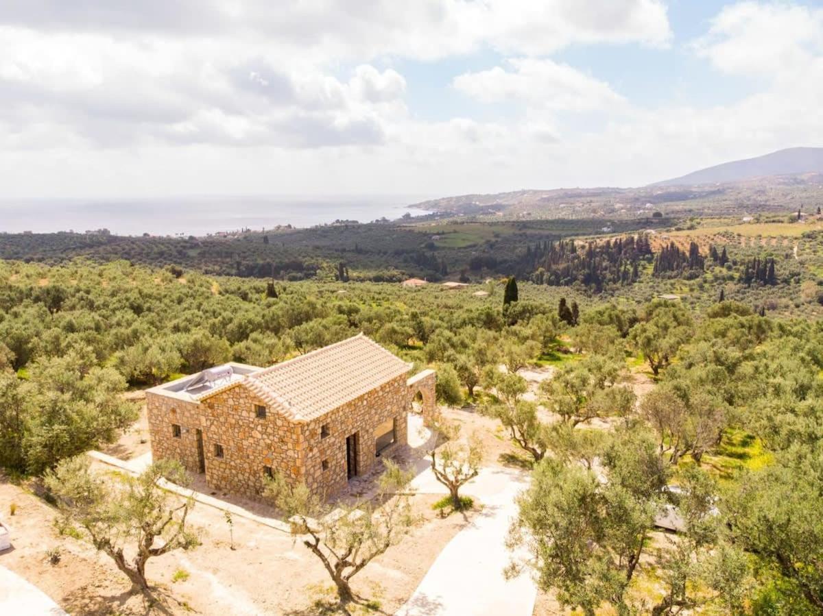 Gerakada Exclusive-Seaview Villa With Private Pool Koróni Zewnętrze zdjęcie