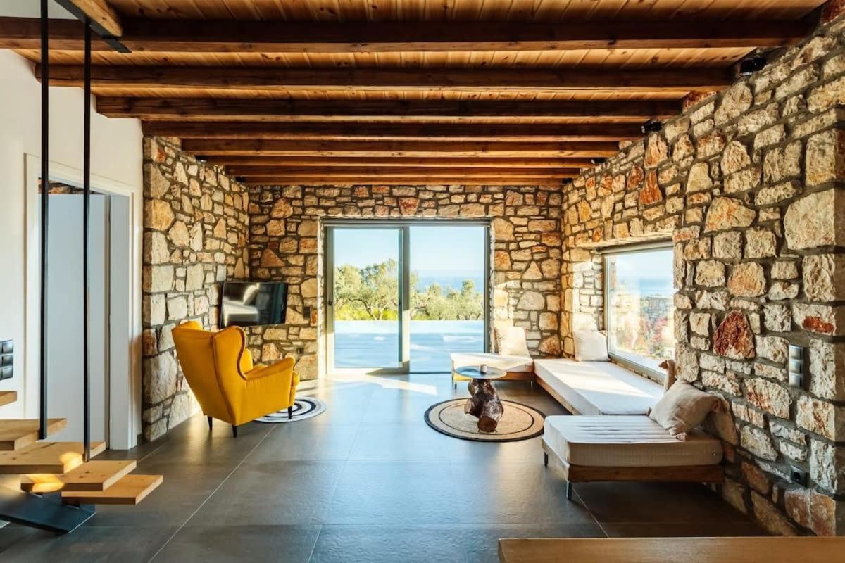 Gerakada Exclusive-Seaview Villa With Private Pool Koróni Zewnętrze zdjęcie